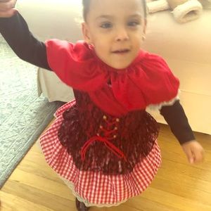 Little Red Ridinghood costume size 2T